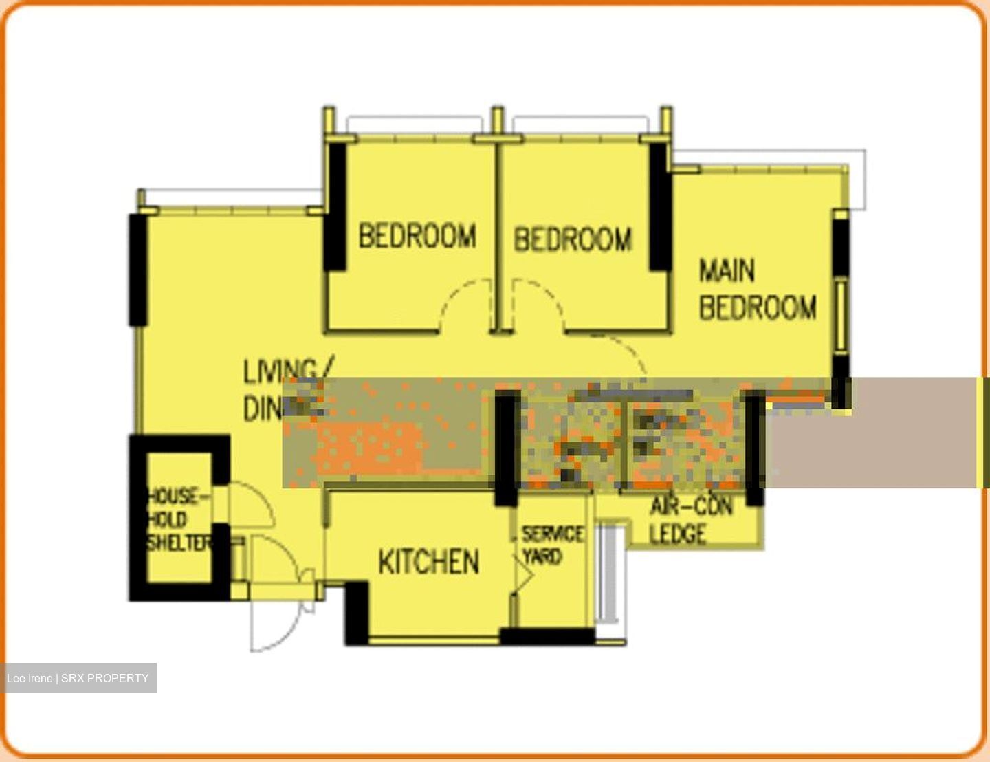 Blk 456 Clementi Avenue 3 (Clementi), HDB 4 Rooms #461532011